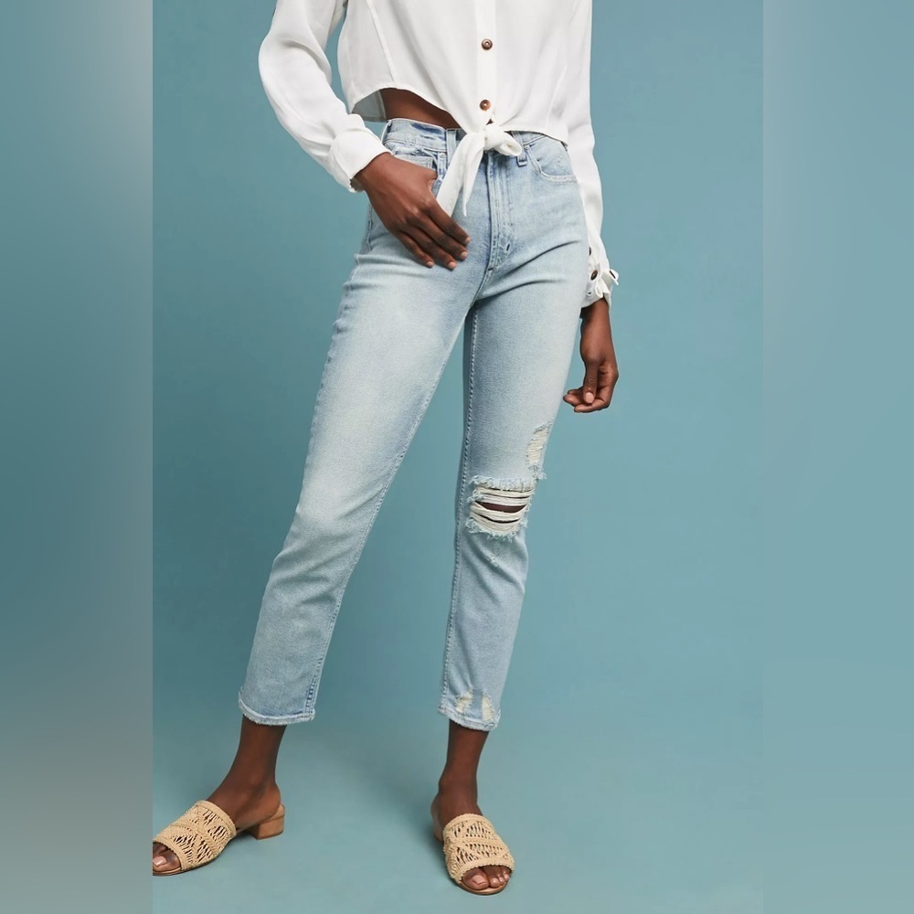 McGuire High-Rise Vintage Slim Jeans